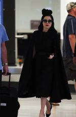 DITA VON TEESE at Airport in Perth 06/14/2016