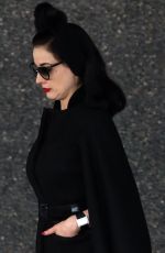 DITA VON TEESE at Airport in Perth 06/14/2016