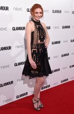 ELEANOR TOMLINSON at Glamour Women of the Year Awards 2016 in London 06/07/2016
