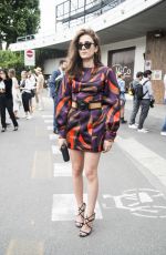 ELEONORA CARISI at Versace Fashion Show in Milan 06/18/2016