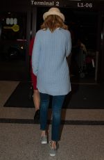 ELIZABETH BANKS at LAX Airport in Los Angeles 06/08/2016