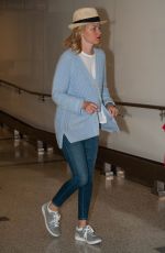 ELIZABETH BANKS at LAX Airport in Los Angeles 06/08/2016