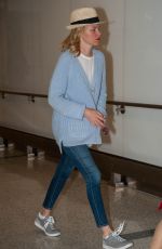 ELIZABETH BANKS at LAX Airport in Los Angeles 06/08/2016