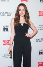 ELIZABETH GILLIES at Sex & Drugs & Rock & Roll Season 2  Premiere 06/28/2016