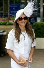 ELIZABETH HURLEY at 2016 Royal Ascot Meeting at Ascot Racecourse in Berkshire 06/14/2016