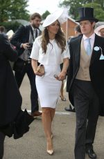 ELIZABETH HURLEY at 2016 Royal Ascot Meeting at Ascot Racecourse in Berkshire 06/14/2016
