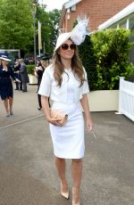 ELIZABETH HURLEY at 2016 Royal Ascot Meeting at Ascot Racecourse in Berkshire 06/14/2016