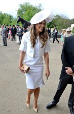 ELIZABETH HURLEY at 2016 Royal Ascot Meeting at Ascot Racecourse in Berkshire 06/14/2016