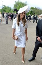 ELIZABETH HURLEY at 2016 Royal Ascot Meeting at Ascot Racecourse in Berkshire 06/14/2016