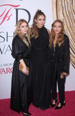 ELIZABETH, MARY-KATE and ASHLEY OLSEN at CFDA Fashion Awards in New York 06/06/2016