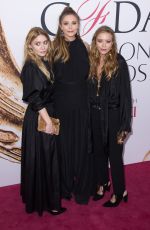 ELIZABETH, MARY-KATE and ASHLEY OLSEN at CFDA Fashion Awards in New York 06/06/2016