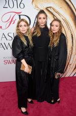 ELIZABETH, MARY-KATE and ASHLEY OLSEN at CFDA Fashion Awards in New York 06/06/2016