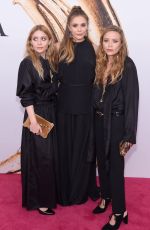 ELIZABETH, MARY-KATE and ASHLEY OLSEN at CFDA Fashion Awards in New York 06/06/2016