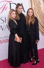 ELIZABETH, MARY-KATE and ASHLEY OLSEN at CFDA Fashion Awards in New York 06/06/2016