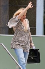 ELIZABETH MITCHELL on the Set of 