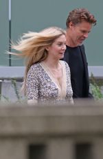 ELIZABETH MITCHELL on the Set of 