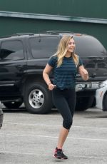 ELIZABETH OLSEN Arrives at a Gym in West Hollywood 06/24/2016