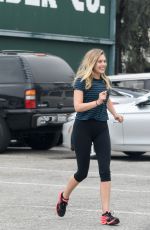 ELIZABETH OLSEN Arrives at a Gym in West Hollywood 06/24/2016