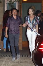 ELLE EVANS Leaves Soho House in Malibu 05/26/2016