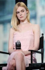 ELLE FANNING at AOL Build Speaker Series in New York 06/23/2016