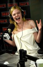 ELLE FANNING at SiriusXM Radio in New York 06/23/2016