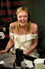 ELLE FANNING at SiriusXM Radio in New York 06/23/2016