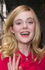 ELLE FANNING Out and About in Paris 06/03/2016