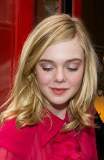 ELLE FANNING Out and About in Paris 06/03/2016