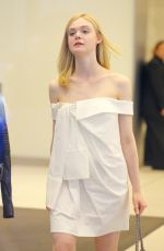 ELLE FANNING Out in New York 06/23/2016