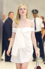 ELLE FANNING Out in New York 06/23/2016