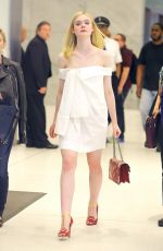 ELLE FANNING Out in New York 06/23/2016