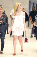 ELLE FANNING Out in New York 06/23/2016