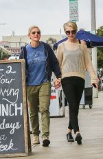 ELLEN DEGENERES and PORTIA DE ROSSI Out in West Hollywood 06/11/2016