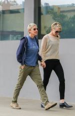 ELLEN DEGENERES and PORTIA DE ROSSI Out in West Hollywood 06/11/2016