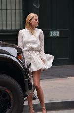 ELSA HOSK Out and About in New York 06/13/2016