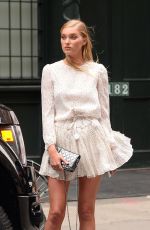 ELSA HOSK Out and About in New York 06/13/2016