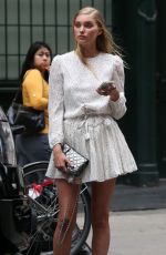 ELSA HOSK Out and About in New York 06/13/2016