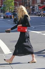 ELSA HOSK Out in New York 06/29/2016