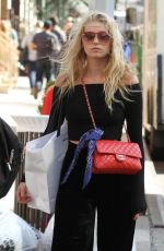 ELSA HOSK Out Shopping in New York 06/09/2016