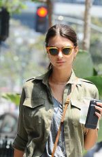 EMILY RATAJKOWSKI Out and About in Los Angeles 05/31/2016