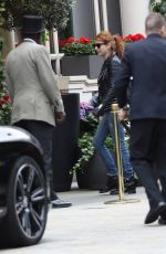 EMMA ROBERTS Out and About in London 05/30/2016