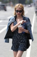 EMMA ROBERTS Out and About in Los Angeles 06/28/2016