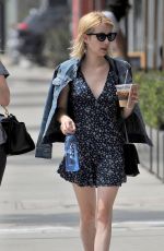 EMMA ROBERTS Out and About in Los Angeles 06/28/2016