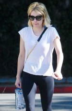 EMMA ROBERTS Out and About in West Hollywood 06/16/2016