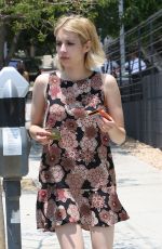 EMMA ROBERTS Out and About in West Hollywood 06/17/2016