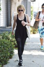 EMMA ROBERTS Out in West Hollywood 06/27/2016