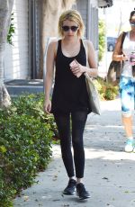 EMMA ROBERTS Out in West Hollywood 06/27/2016