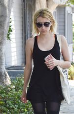 EMMA ROBERTS Out in West Hollywood 06/27/2016