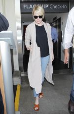 EMMA STONE at LAX Airport in Los Angeles 06/07/2016
