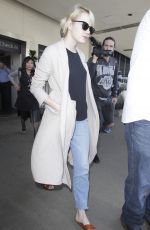 EMMA STONE at LAX Airport in Los Angeles 06/07/2016